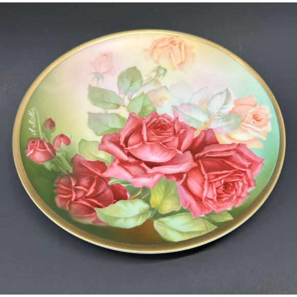 Bavarian Porcelain -Thomas - Sevres, Monte Carlo - Cottage Rose Decor, Set of 3 - Picture 7 of 8